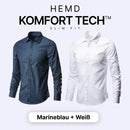 Komfort Tech – Herrenhemd mit flexibler Technologie [KAUFE 1, ERHALTE 1 GRATIS]