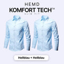 Komfort Tech – Herrenhemd mit flexibler Technologie [KAUFE 1, ERHALTE 1 GRATIS]