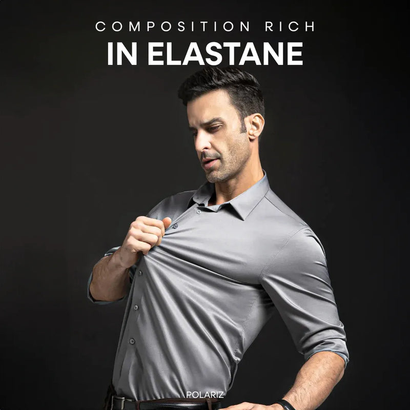 Men's Dress Shirt with Flexible Technology - Flex Comfort [BUY 1 GET 1 FREE]