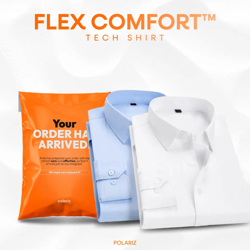 Men's Dress Shirt with Flexible Technology - Flex Comfort [BUY 1 GET 1 FREE]